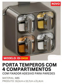 PORTA TEMPEROS C/ COMPARTIMENTO OI-0418