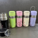 GARRAFA PERSONALIZADO UV 500ML FLOR