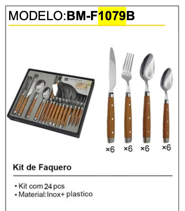 KIT TALHERES BM-F1079B
