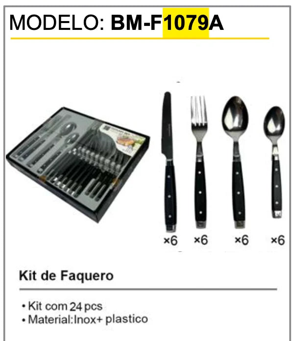 KIT FAQUEIRO BM-F1079A