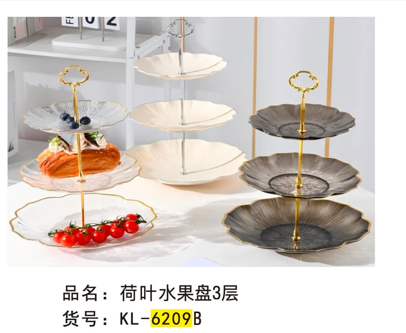 PRATO PARA DOCE 3 ANDARES KL-6209B